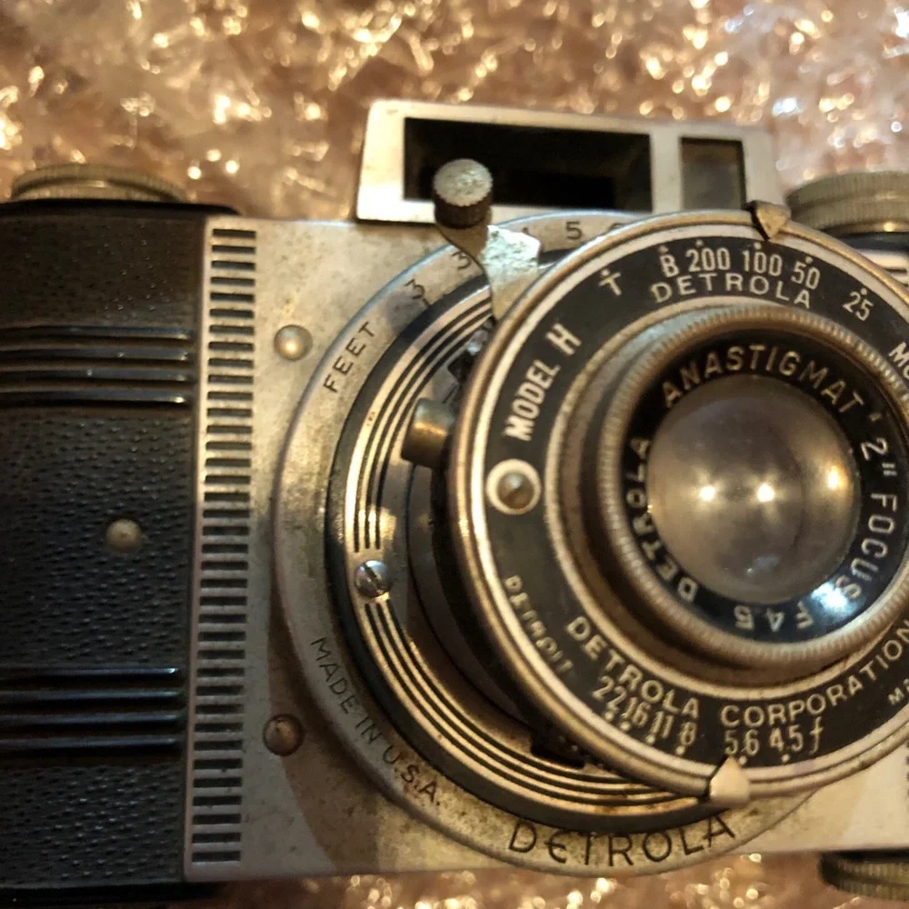 Stelo 6x9 Folding Camera W/ 105mm F4.5 Weltar Lens Antique Germany For Parts VTG